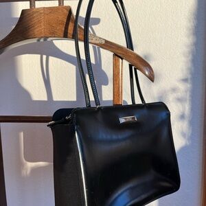 DKNY Black Leather Handbag